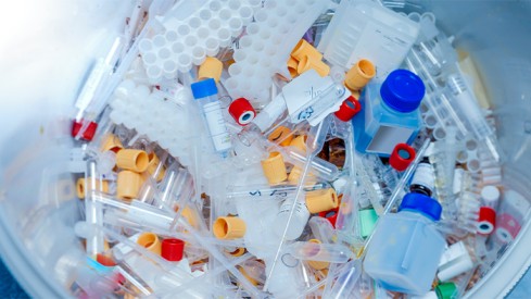   Medical Waste Disposal Using LDPE Bags